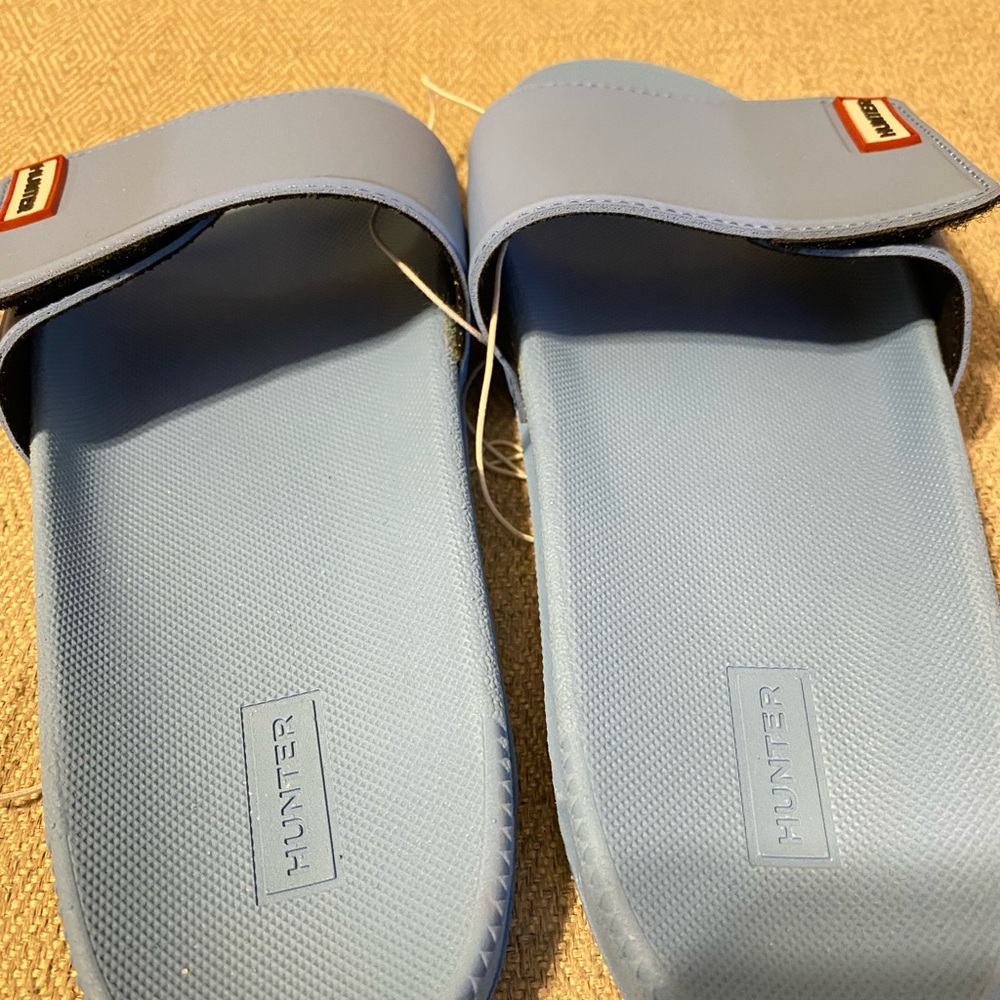 NWT Blue hunter slides - Picture 4 of 5